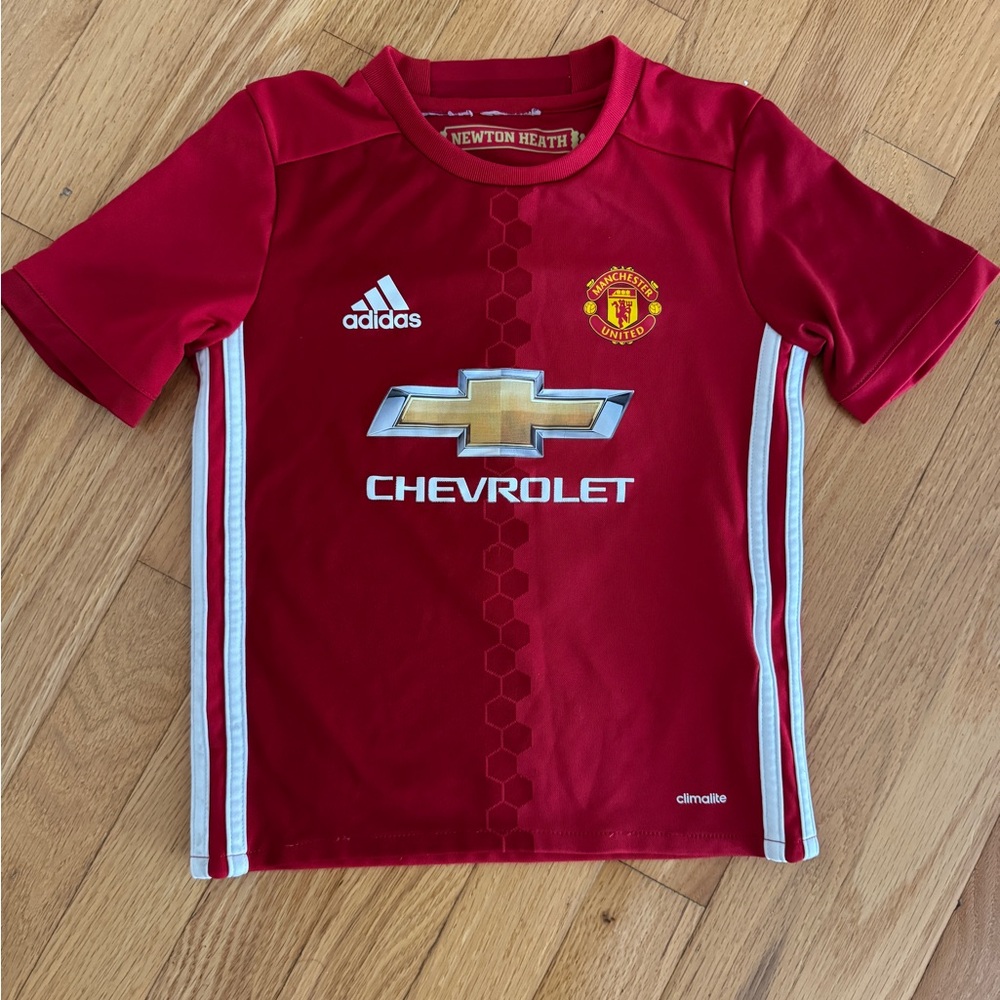 Pogba Manchester United Soccer Jersey - 3T/4T toddler
